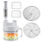 Adler CR 4623w 1600W 0.6L Hand Blender Kit, White