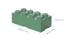 Room Copenhagen LEGO Storage Brick 8 sand green - RC40041747