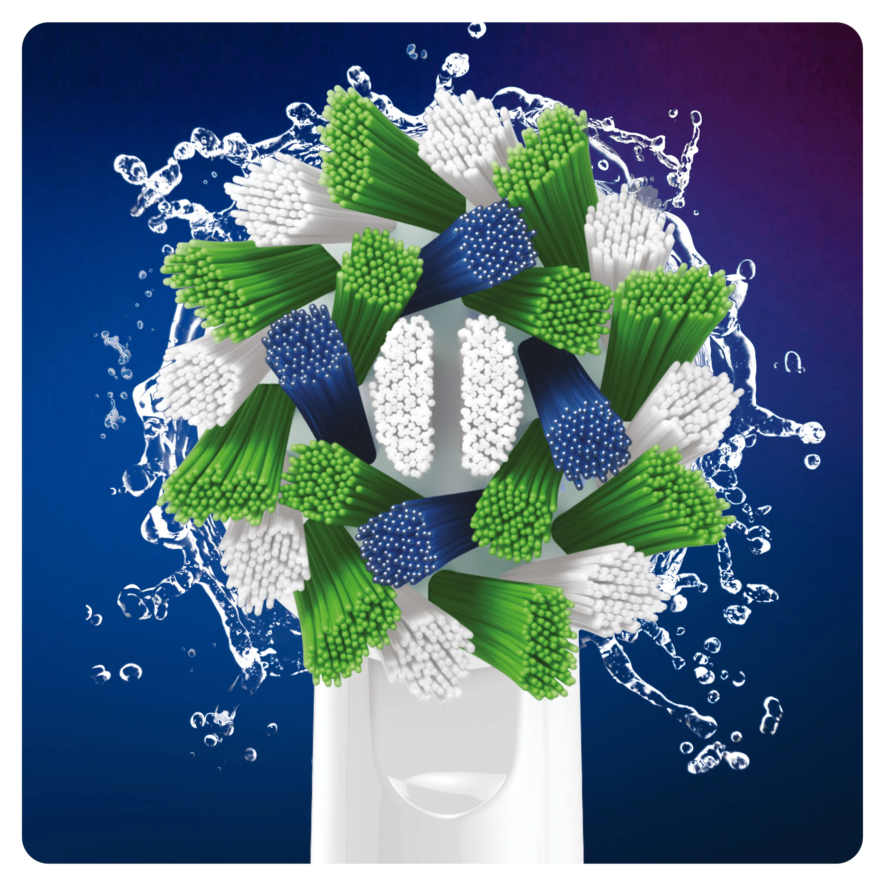 Oral-B CrossAction - brush head, 4 pcs