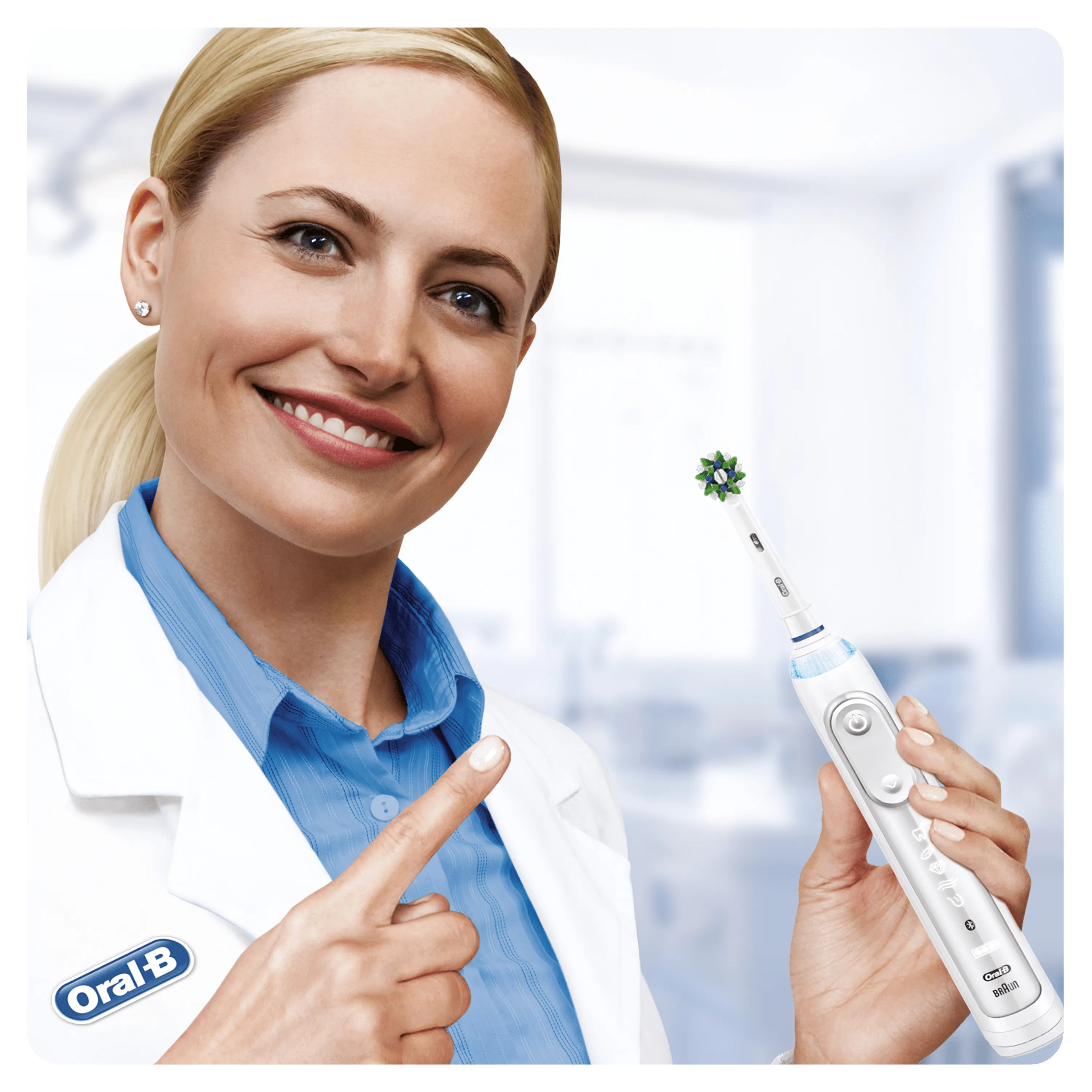 Braun Oral-B Cross Action - borsthuvud, 10-pack