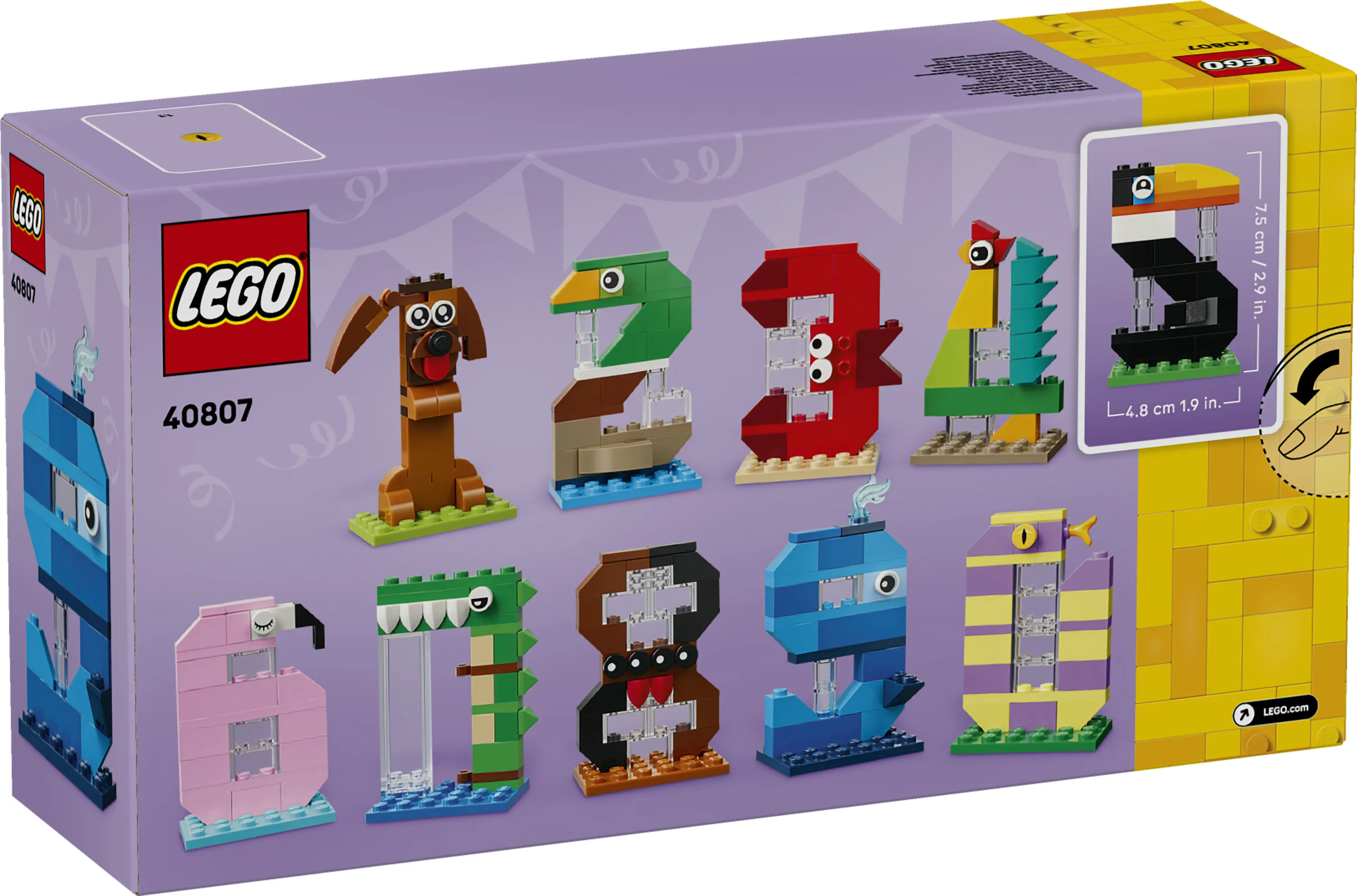 LEGO Sesonki Syntym&auml;p&auml;iv&auml;numerot 40807