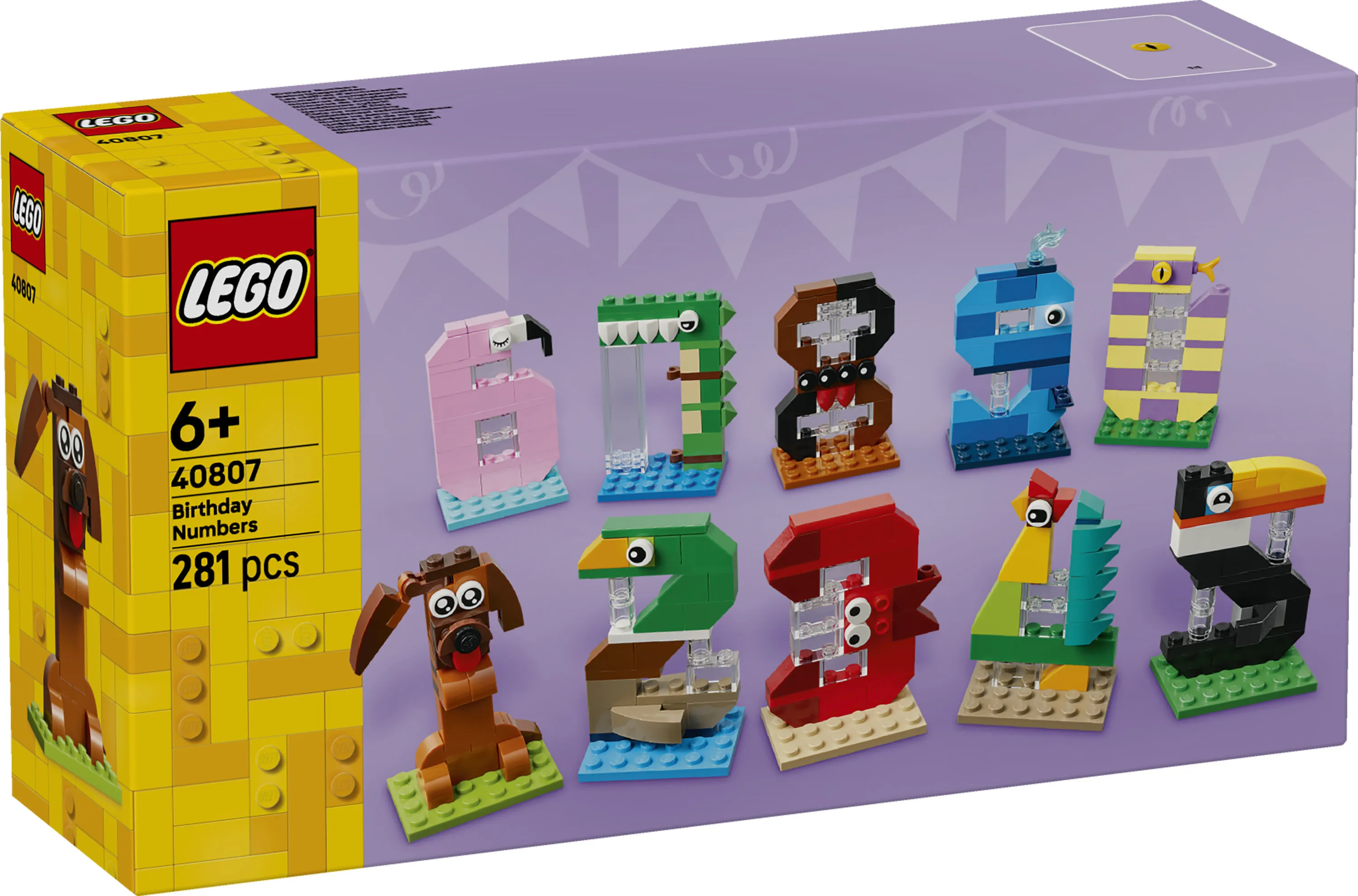 LEGO Sesonki Syntym&auml;p&auml;iv&auml;numerot 40807