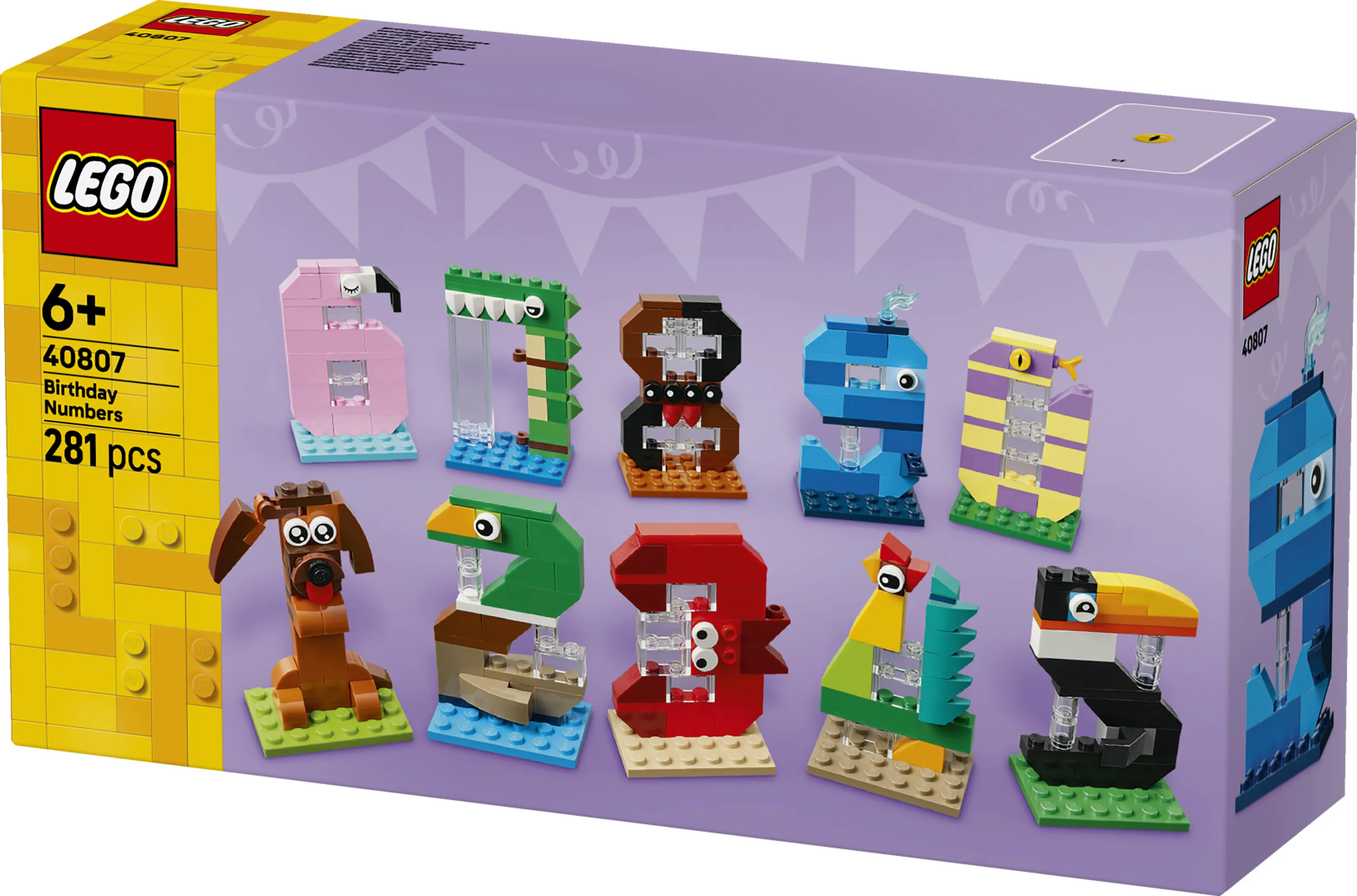 LEGO Sesonki Syntym&auml;p&auml;iv&auml;numerot 40807
