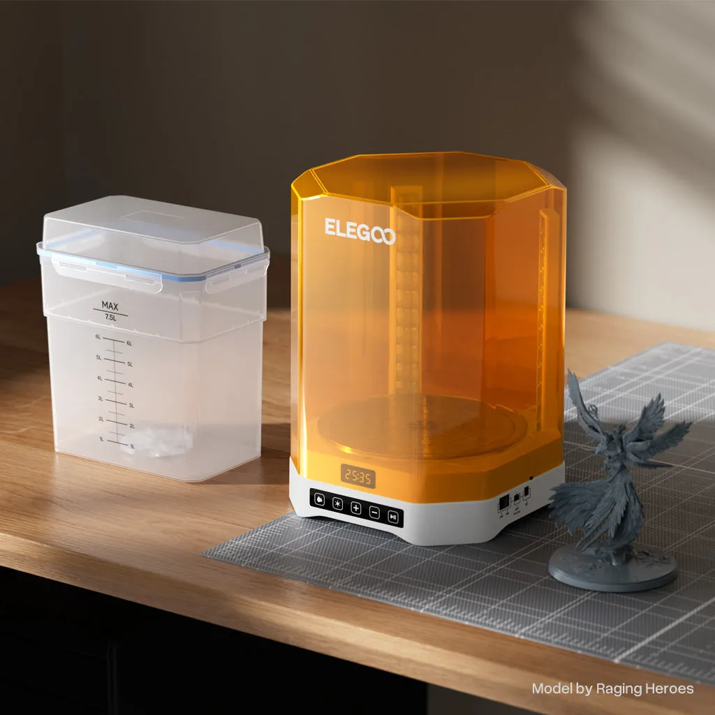 ELEGOO Mercury Plus V3.0 tv&auml;tt- och h&auml;rdningsstation