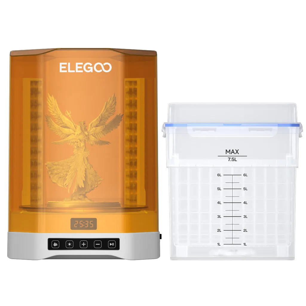 ELEGOO Mercury Plus V3.0 tv&auml;tt- och h&auml;rdningsstation