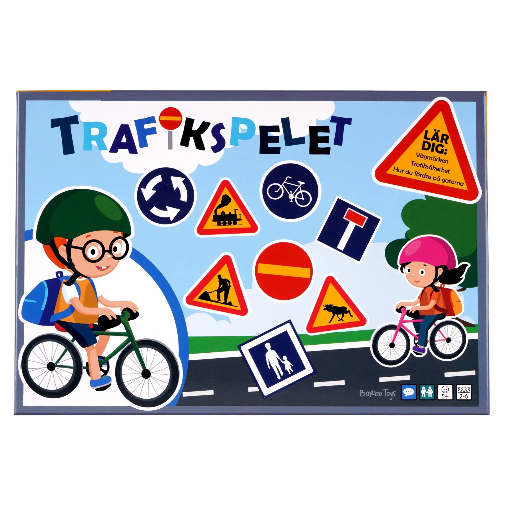 Barbo Classic Trafikspelet - board game (SE)