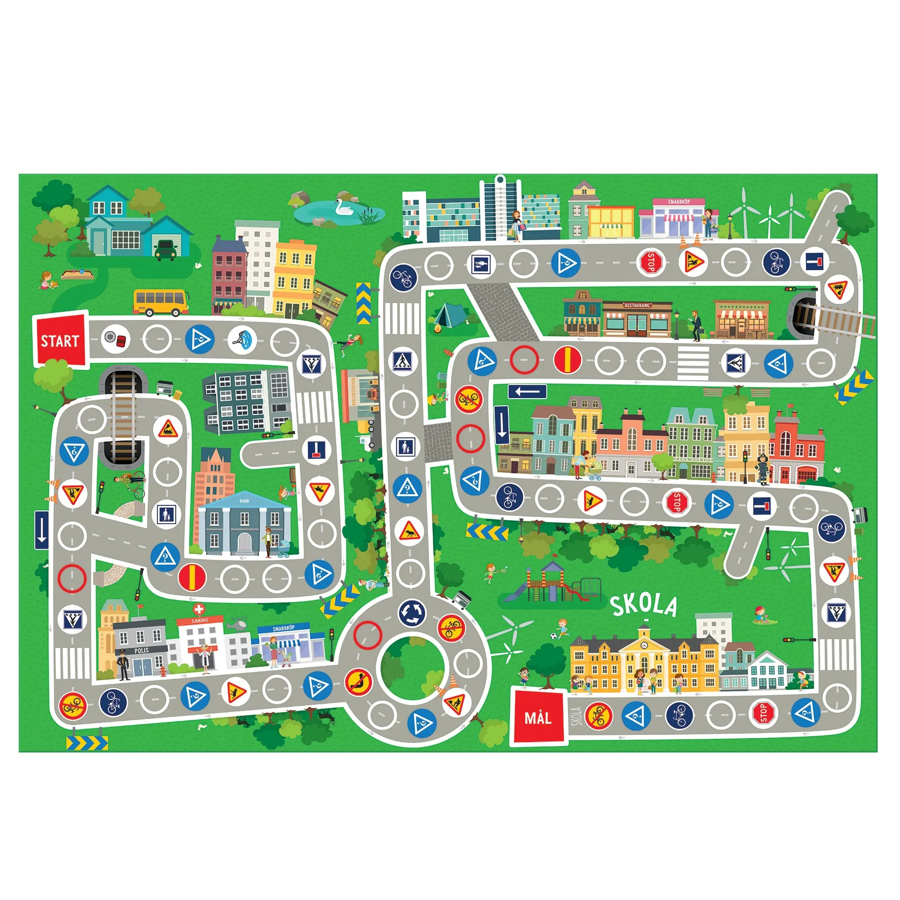 Barbo Classic Trafikspelet - board game (SE)