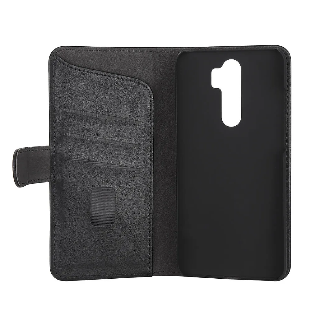 GEAR Wallet, Redmi Note 8 Pro - pl&aring;nboksfodral, Svart