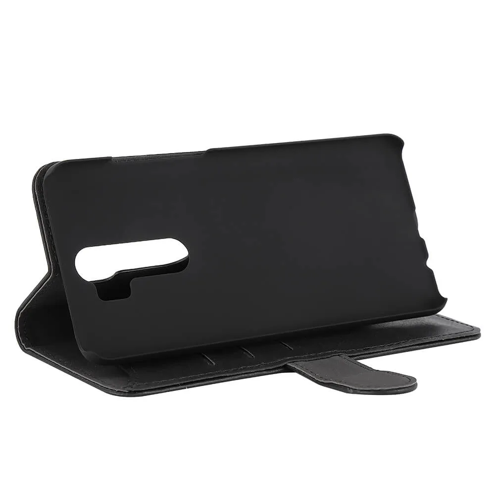 GEAR Wallet, Redmi Note 8 Pro - pl&aring;nboksfodral, Svart