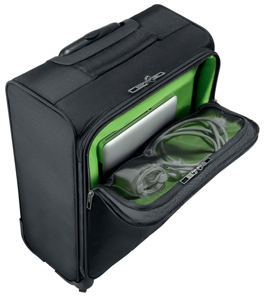 Trolley bag 2 Wheel Carry-on w/lock black