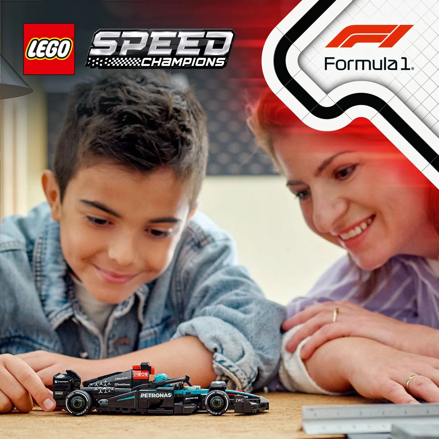 LEGO Speed Champions Mercedes-AMG F1 W15 Race Car 77244