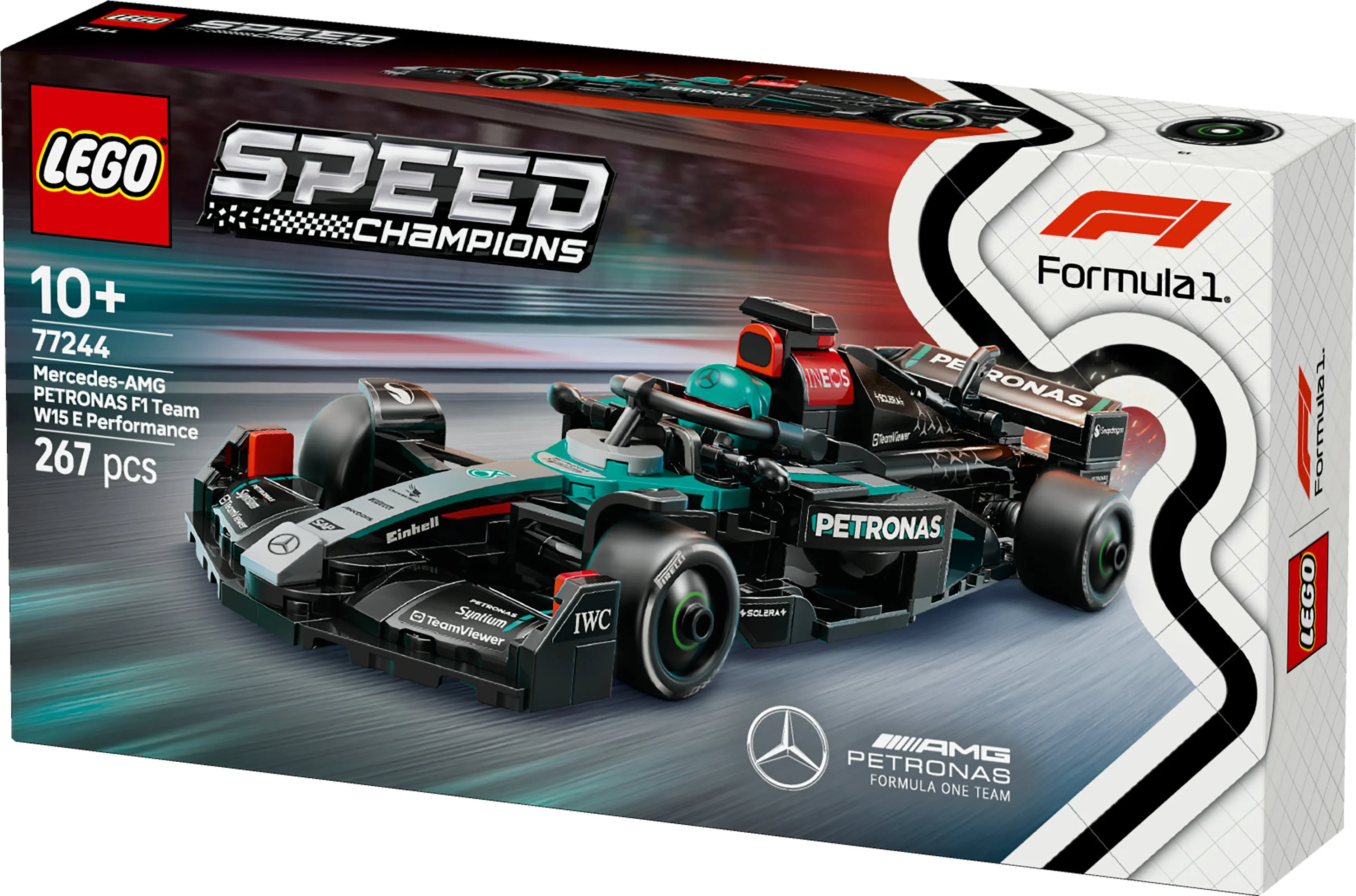 LEGO Speed Champions Mercedes-AMG F1 W15 Race Car 77244