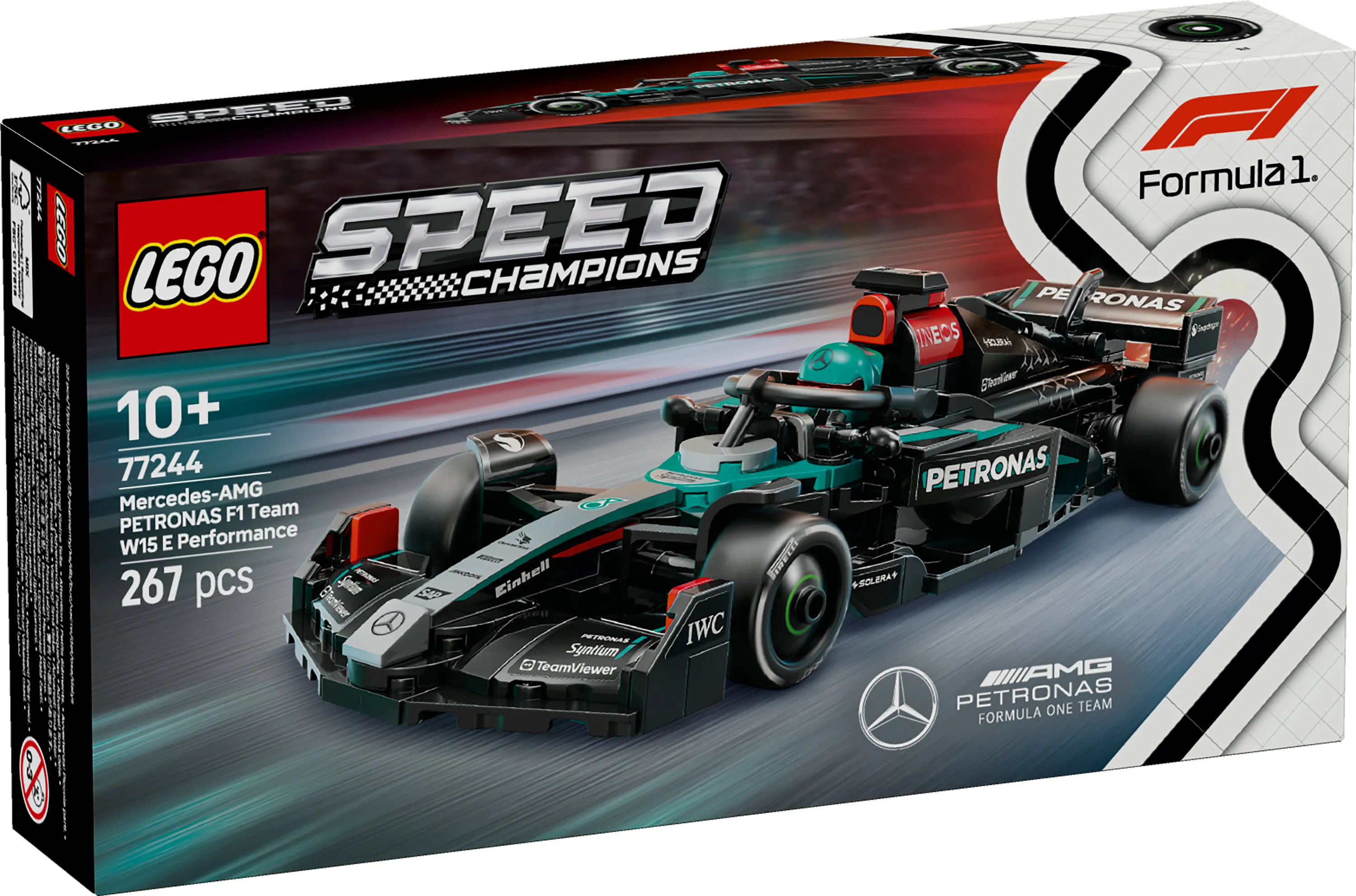 LEGO Speed Champions Mercedes-AMG F1 W15 Race Car 77244