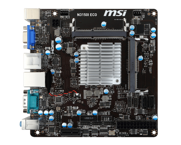 MSI N3150I ECO, mini-ITX -emolevy