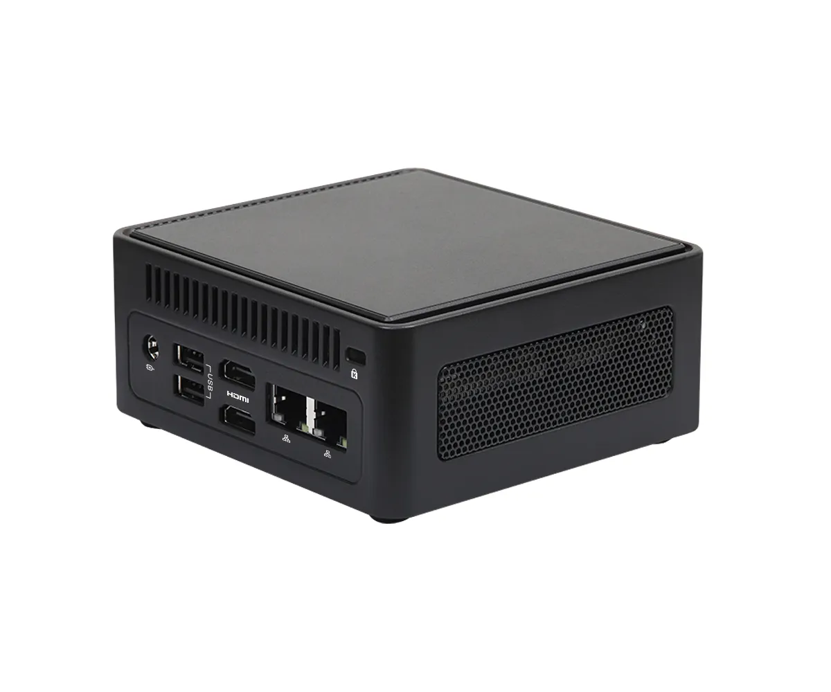 ASRock 4X4 BOX-8840U AMD Ryzen 7 8840U -minitietokonerunko, musta