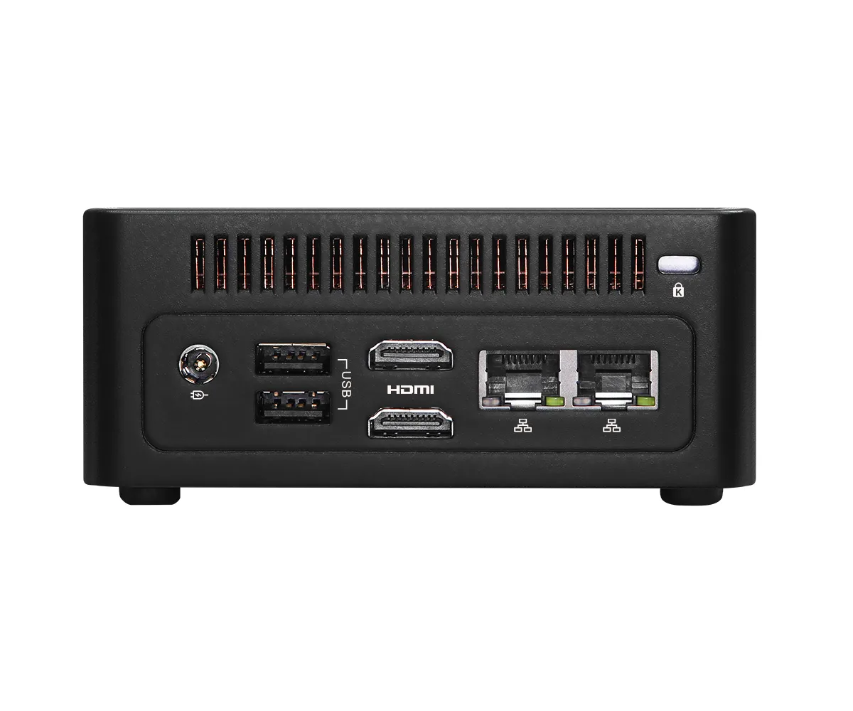 ASRock 4X4 BOX-8840U AMD Ryzen 7 8840U -minitietokonerunko, musta
