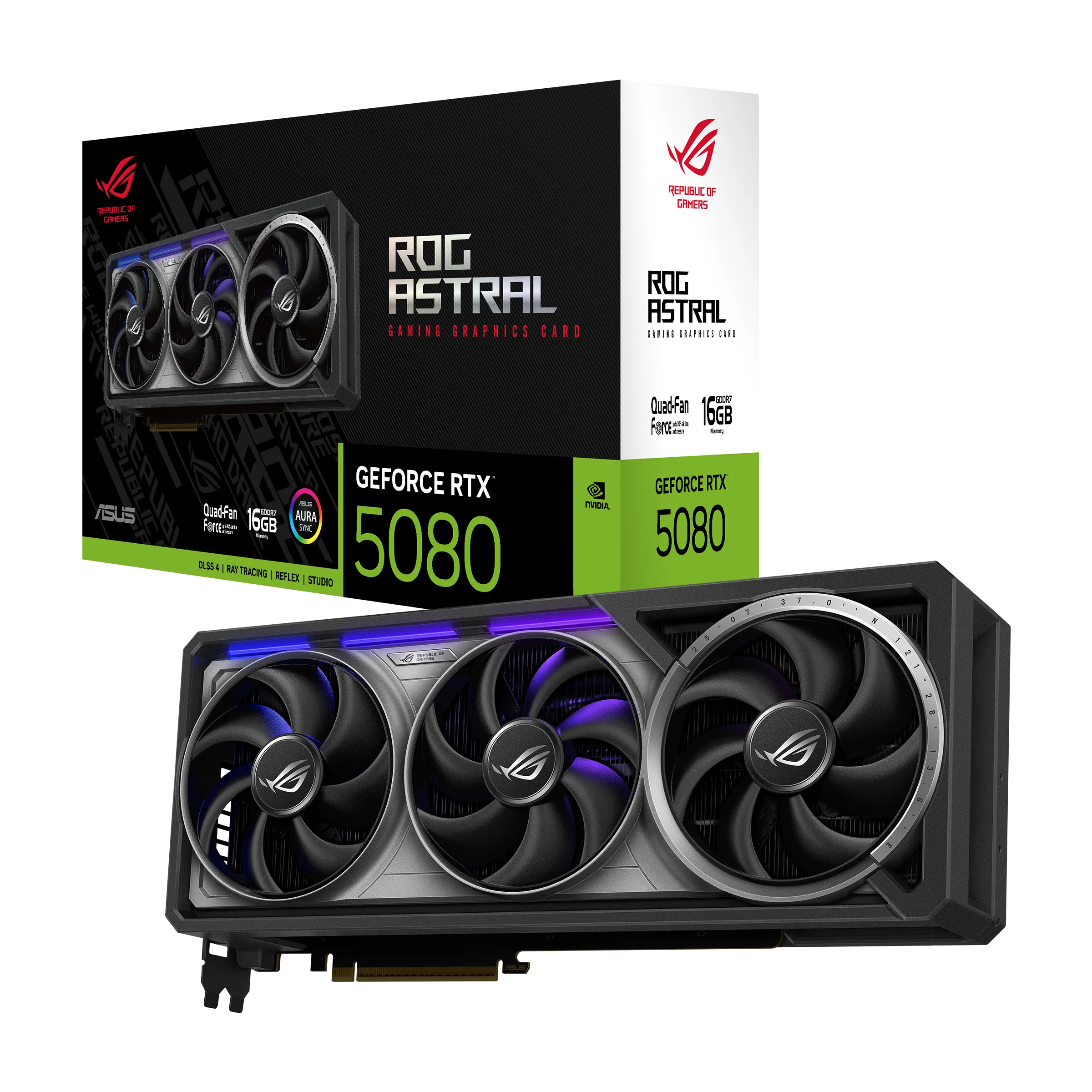 Asus GeForce RTX 5080 16GB ROG Astral Gaming - graphics card