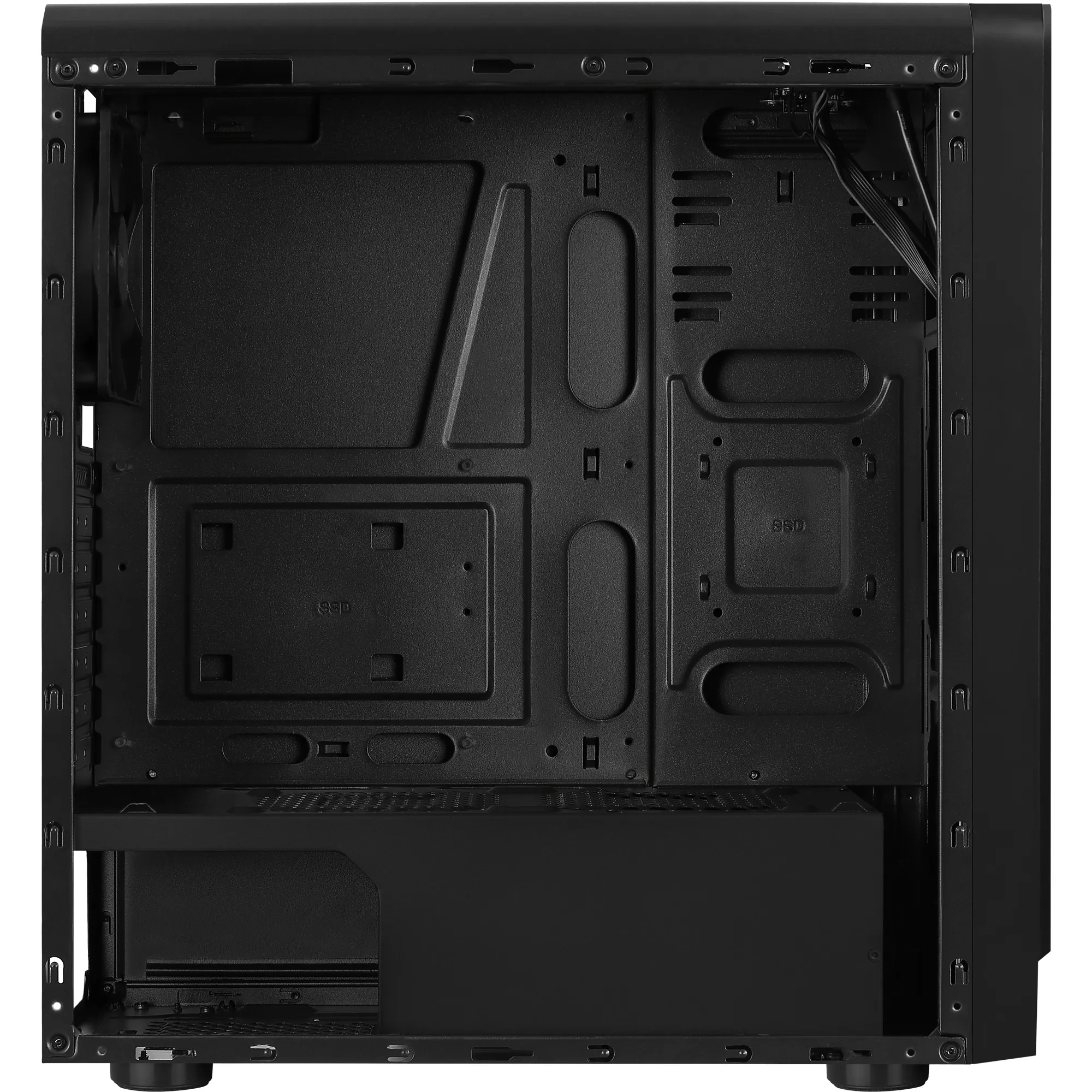 Rift Computer Case Midi Tower Black