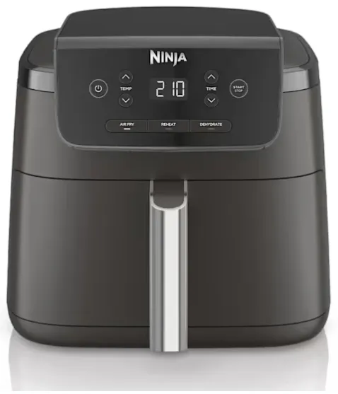 Ninja AF110EU, 4,7 l, 1 kg, 1750 W, airfryer, musta