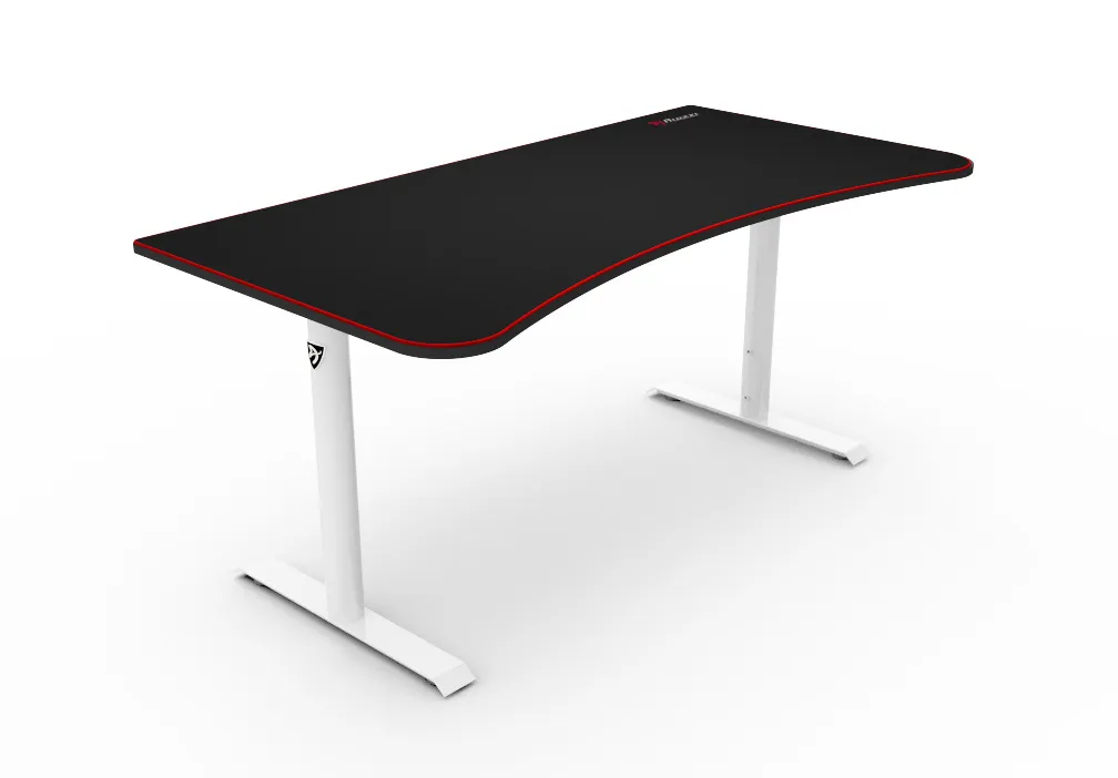 Arozzi Arena Gamingbord - Vit (1600 x 820 mm)