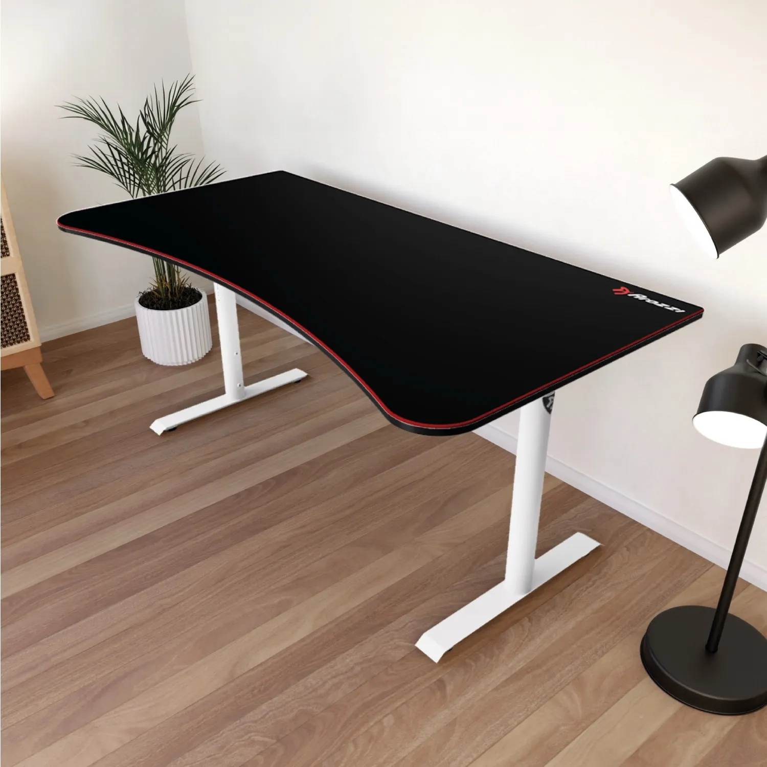 Arozzi Arena Gamingbord - Vit (1600 x 820 mm)