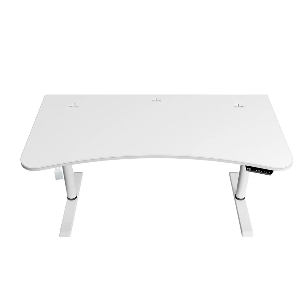 Arozzi Arena Moto - motorized gaming desk, white