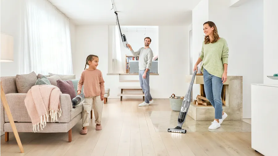 Bosch Series 4 Flexxo Gen2 BBH3K2801 - Stick Vacuum Cleaner, silver