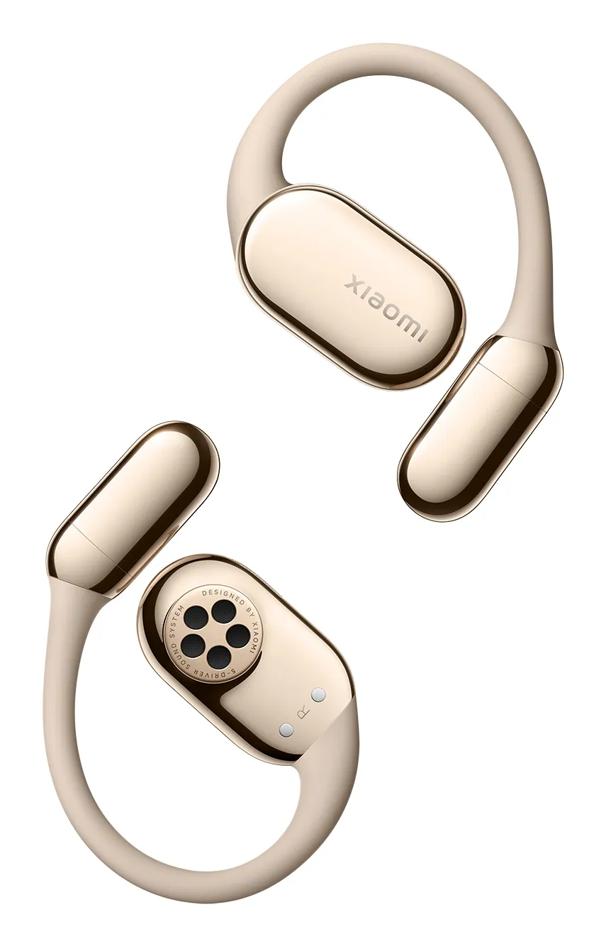 Xiaomi OpenWear Stereo Pro trådlösa in-ear hörlurar, sand gold Xiaomi OpenWear Stereo Pro trådlösa in-ear hörlurar, sand gold