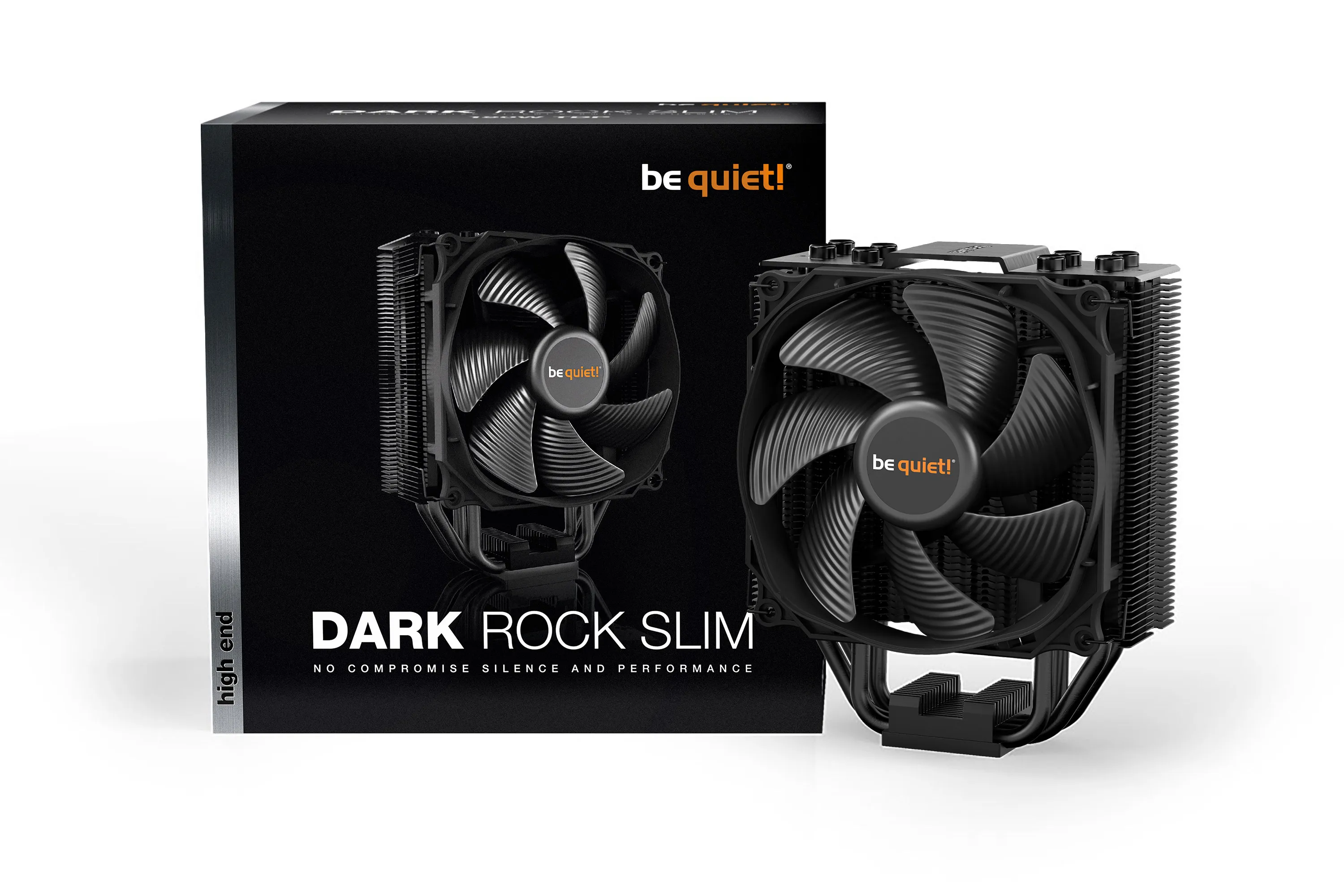 Be Quiet! Dark Rock Slim - CPU cooler, black