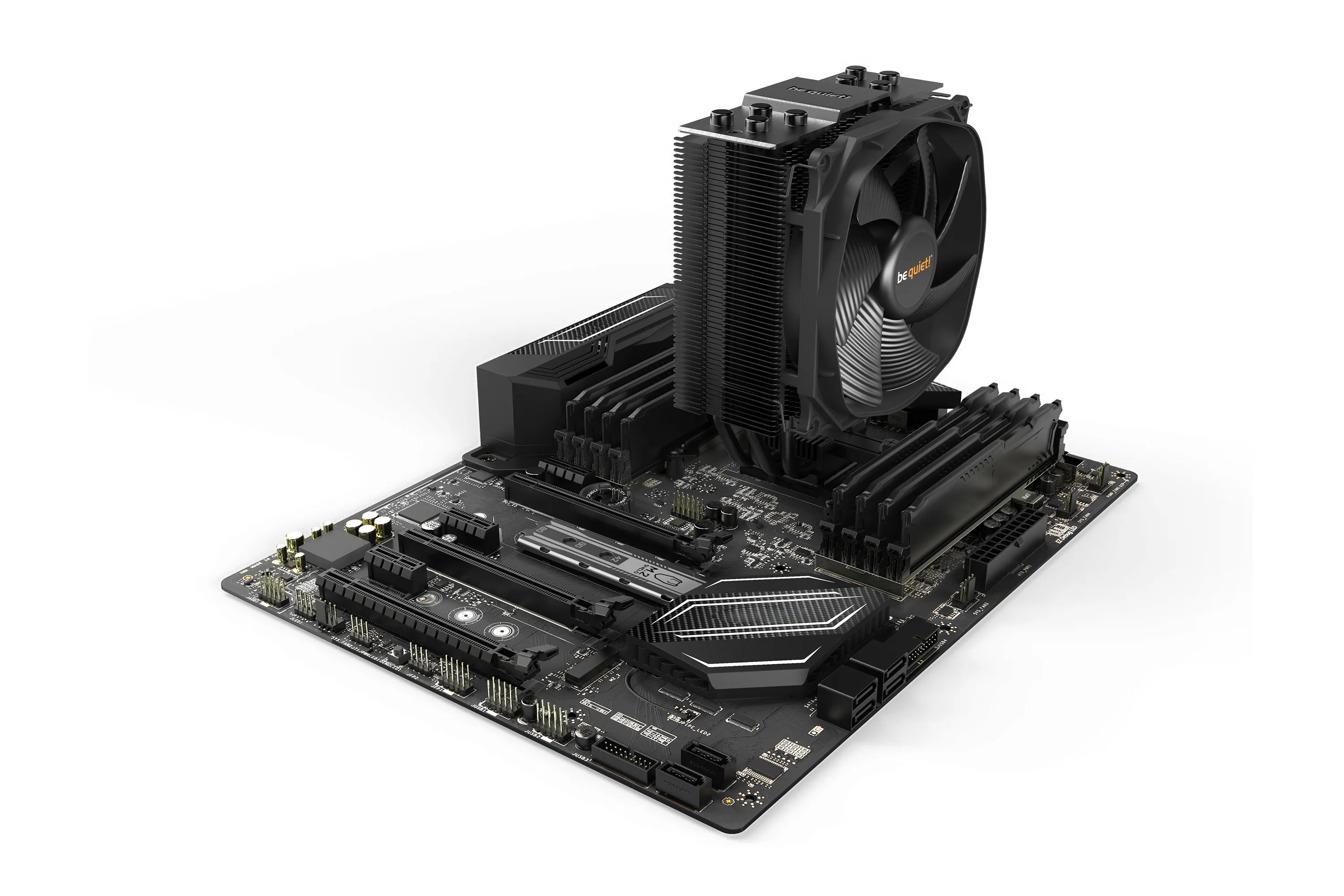 Be Quiet! Dark Rock Slim - CPU cooler, black