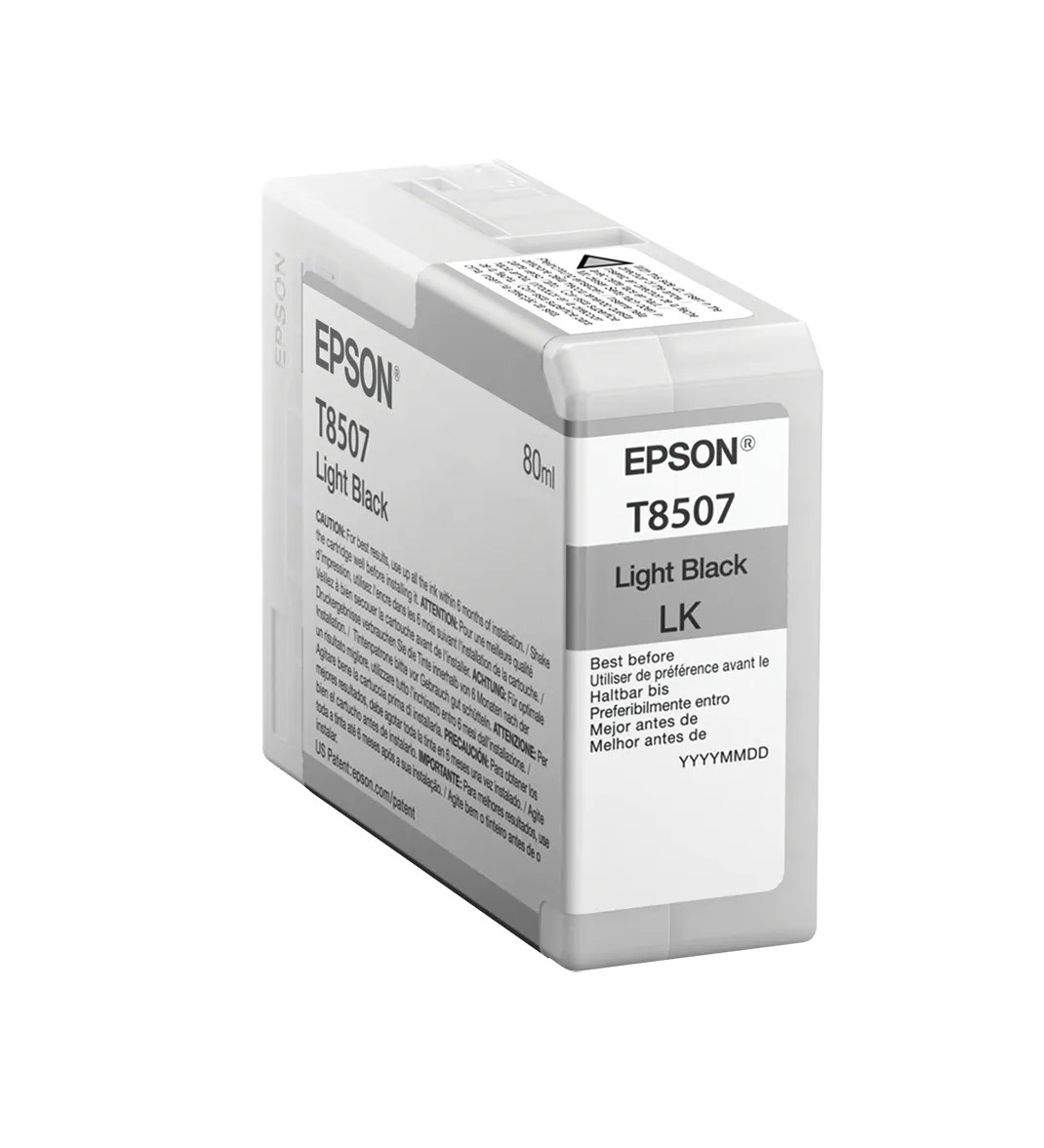 EPSON T8507-mustekasetti, 80 ml, vaaleanmusta