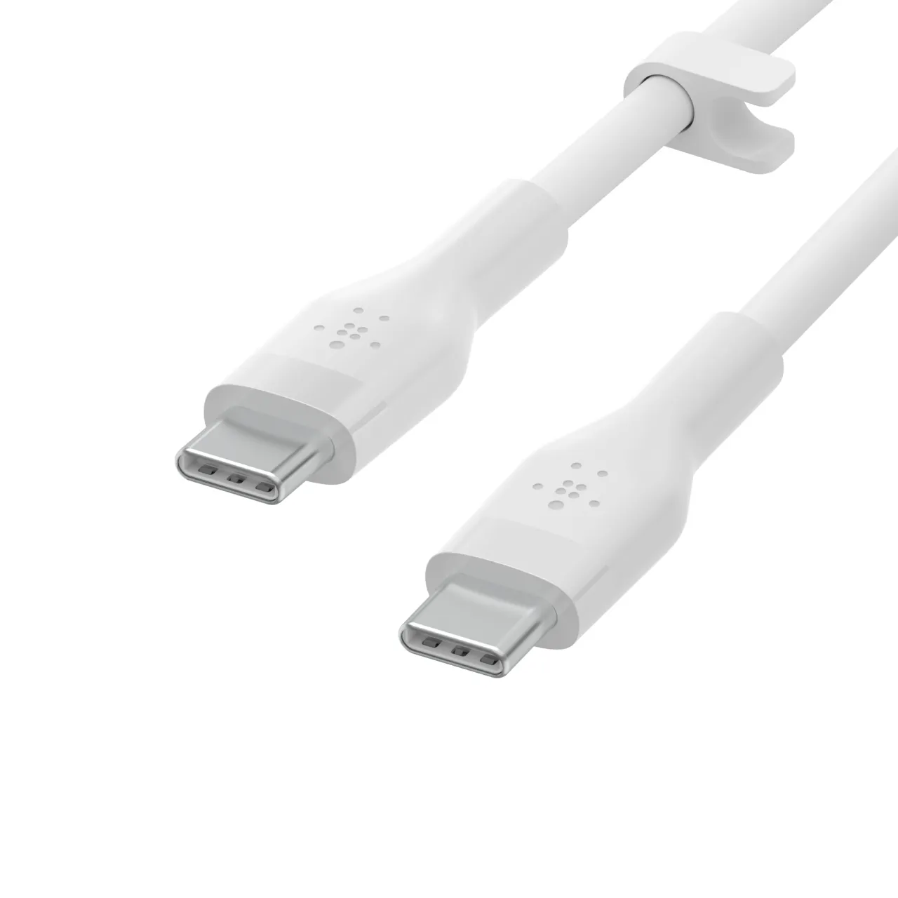 Belkin BoostCharge Flex USB-C to USB-C Cable - Black and White (2 pack), - charging cable, 60W, 1m, White, Black