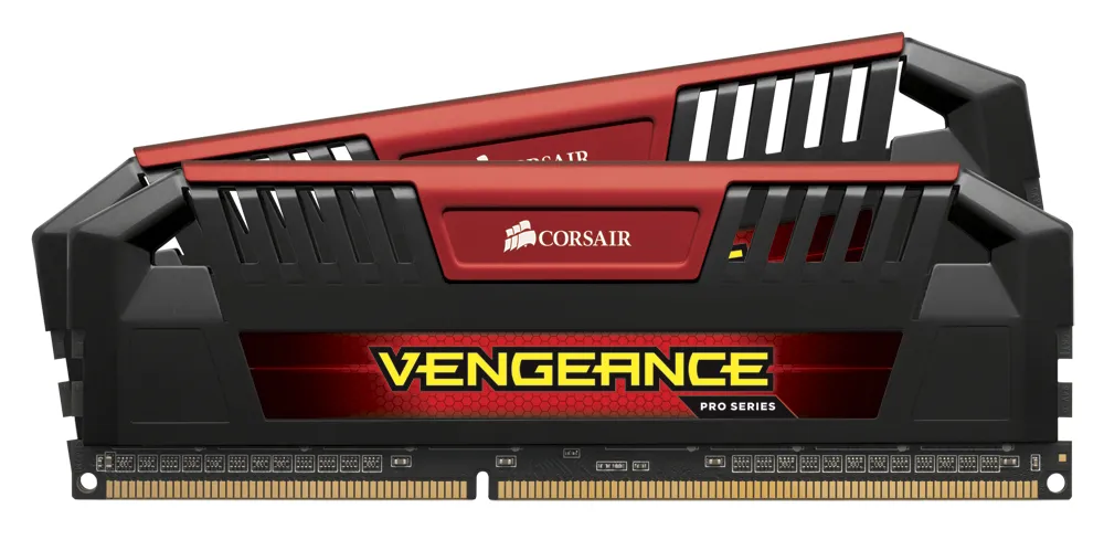 Corsair 16GB (2x8GB) Vengeance Pro, DDR3 1600MHz - punainen