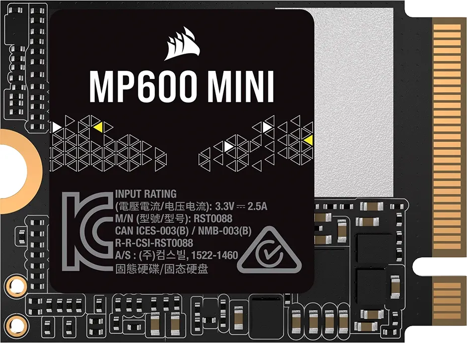 Corsair MP600 MINI 2 TB, PCIe 4.0, M.2 - SSD