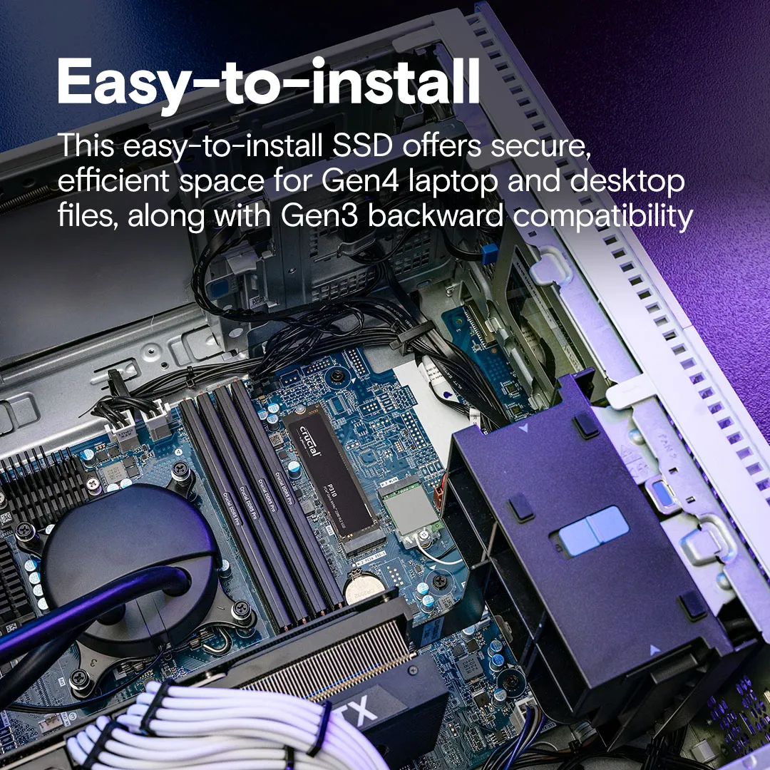 Crucial P310 500 GB, PCIe 4.0, M.2 - SSD