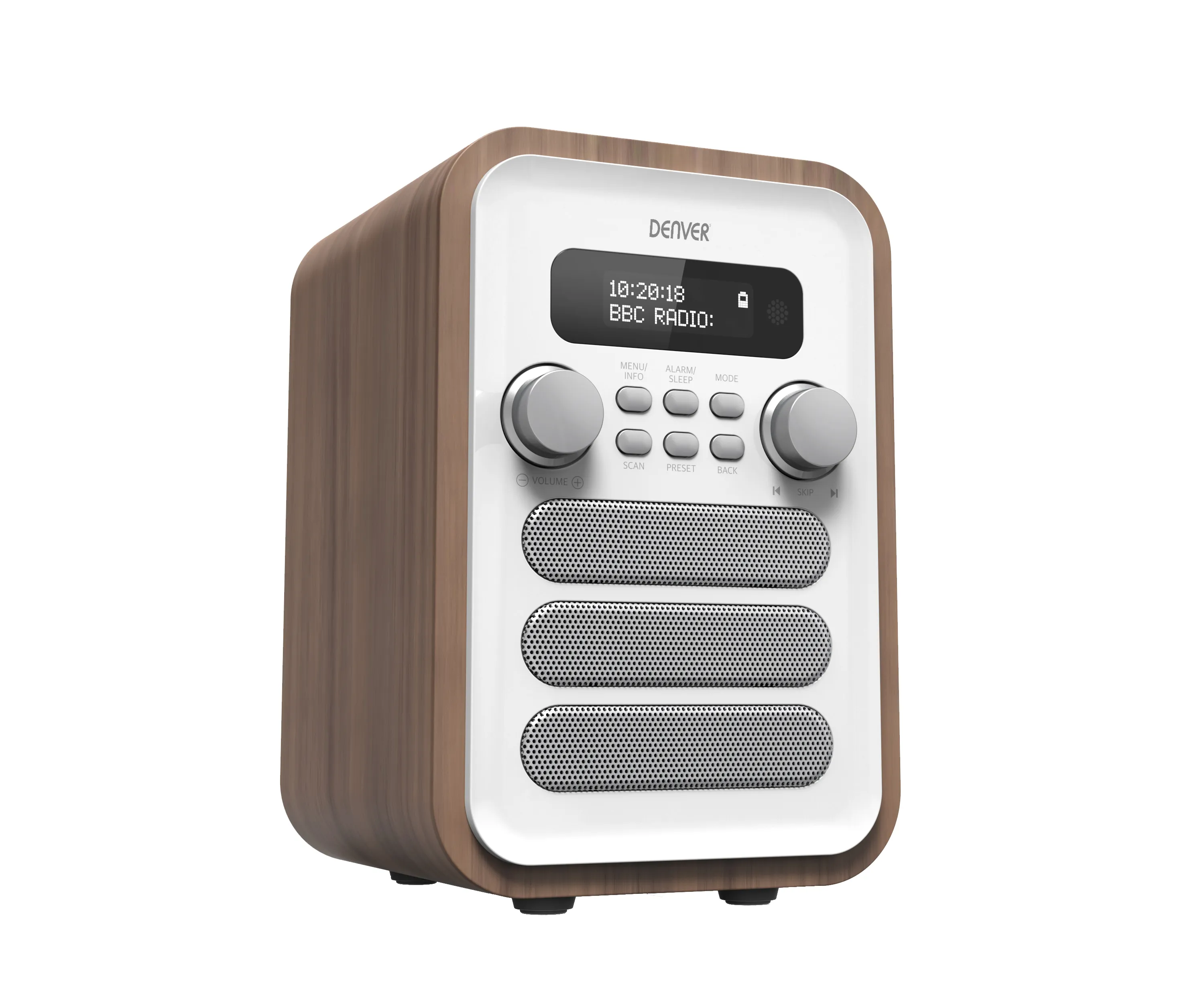 Denver DAB+ radio With built-in FM radio & Bluetooth function