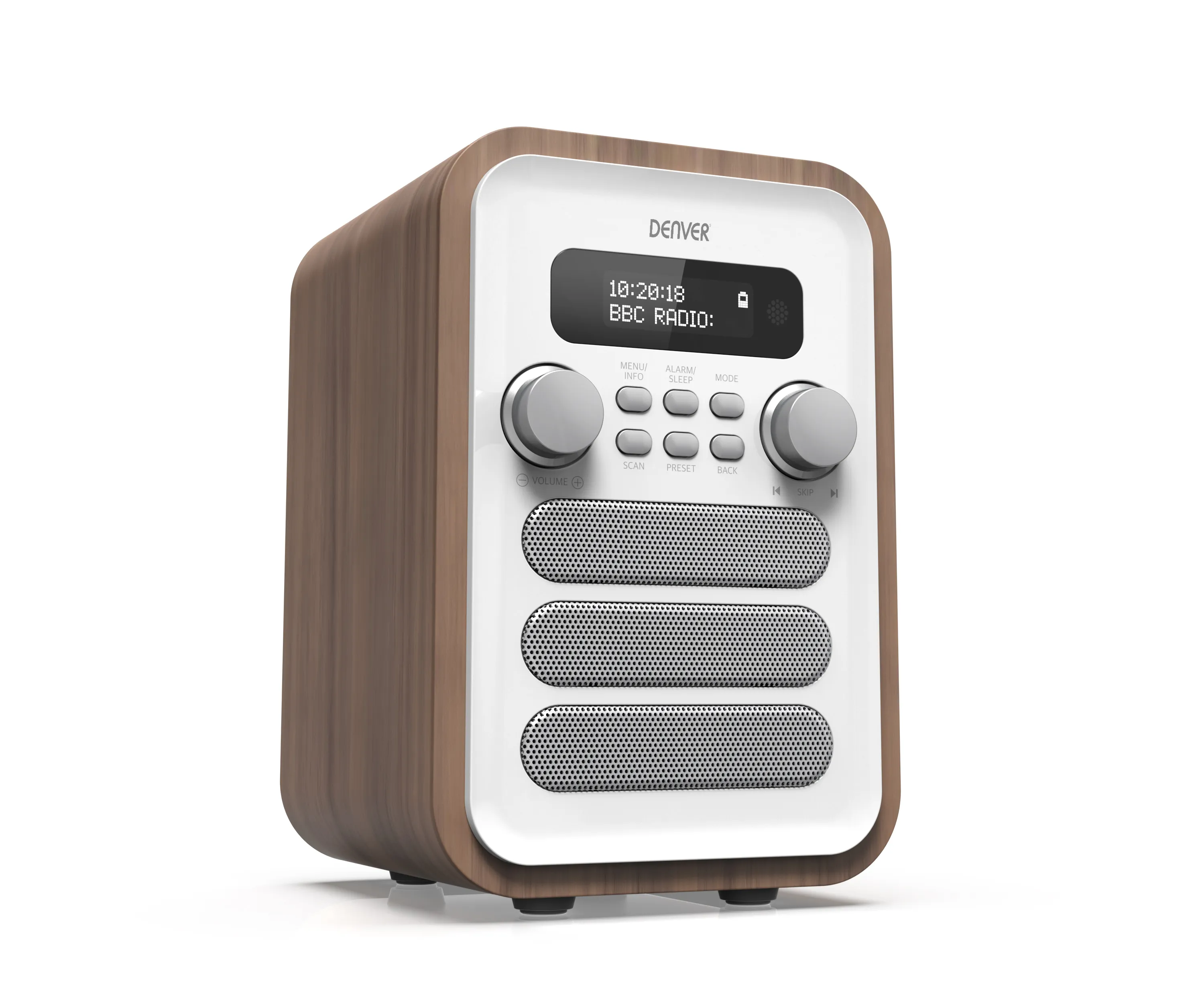 Denver DAB+ radio With built-in FM radio & Bluetooth function