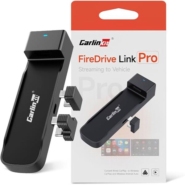 Carlinkit FireDrive Link HDMI Adapter for Factory-Wired CarPlay