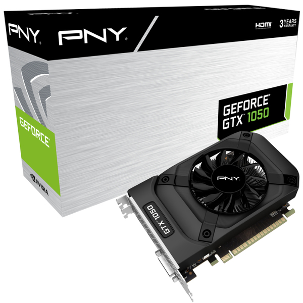 PNY GeForce GTX 1050 2GB - Graphics card