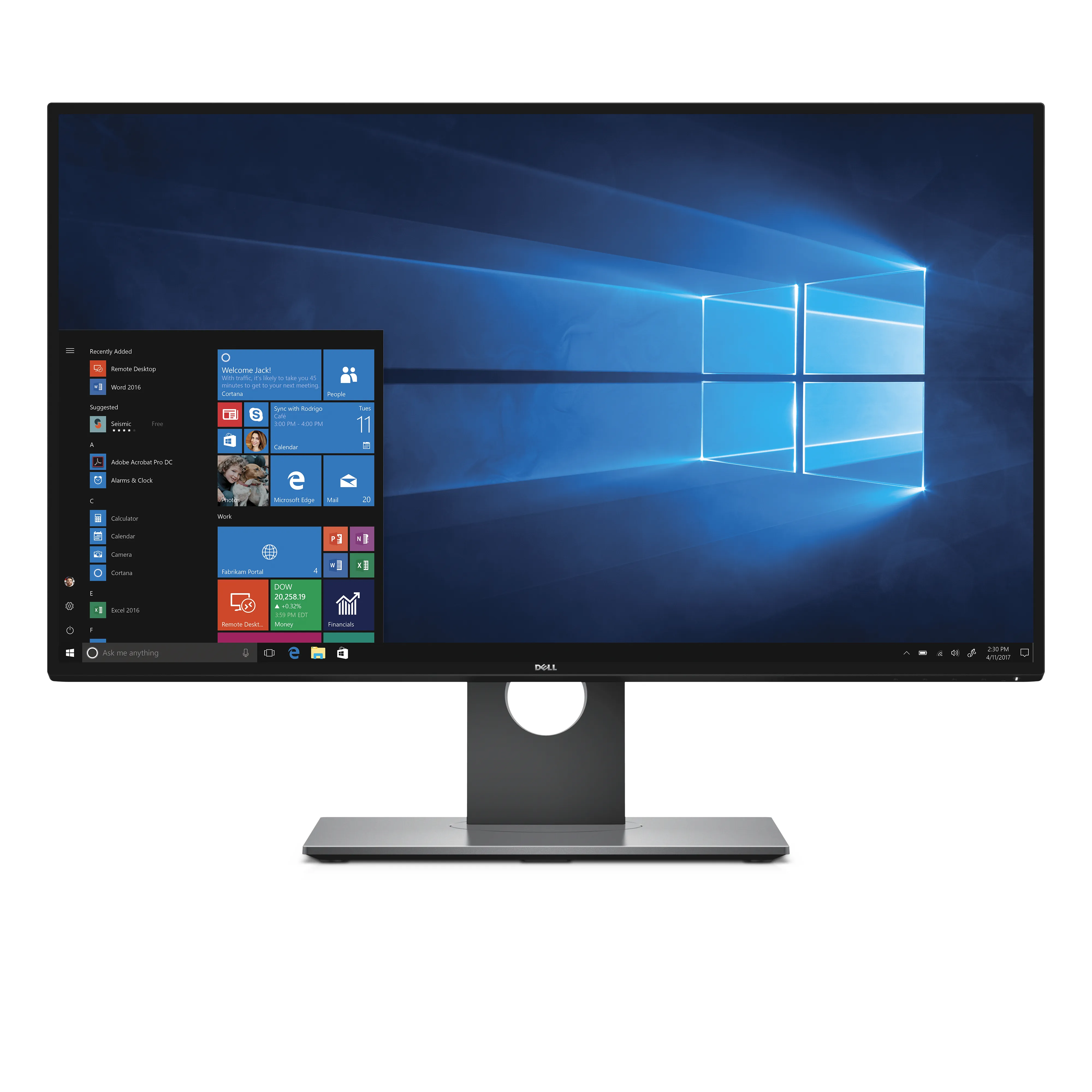 Dell 27" UltraSharp U2717D, QHD, IPS -n&auml;ytt&ouml;