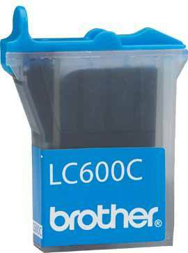 Brother LC600C -mustekasetti, Syaani