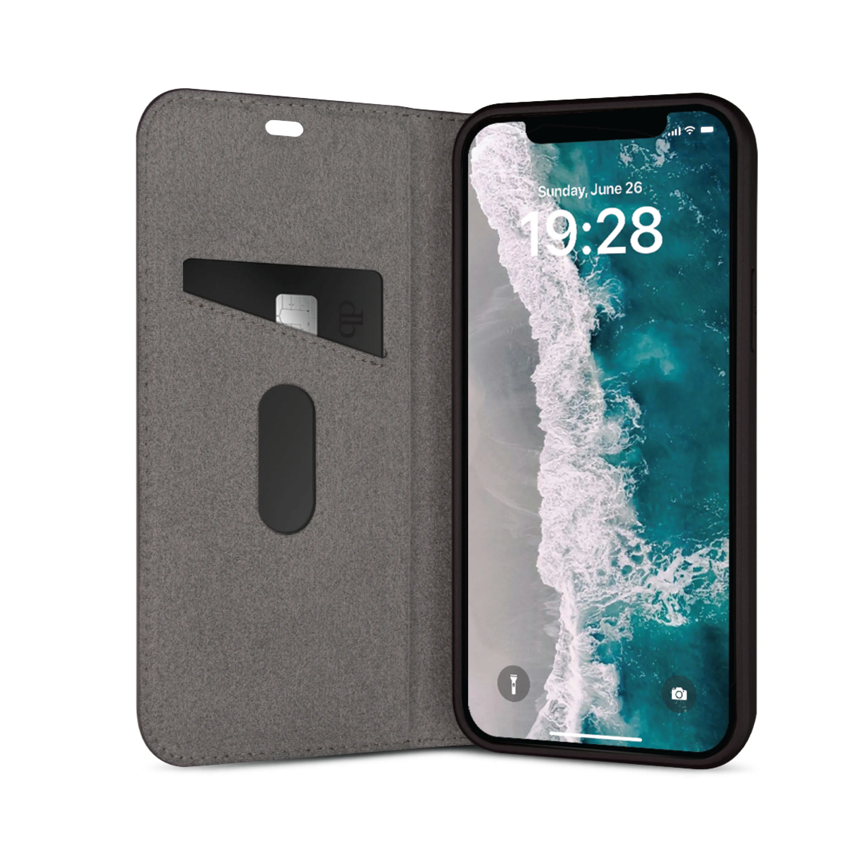 Dbramante1928 Oslo, iPhone 14 - Folio Case, Black