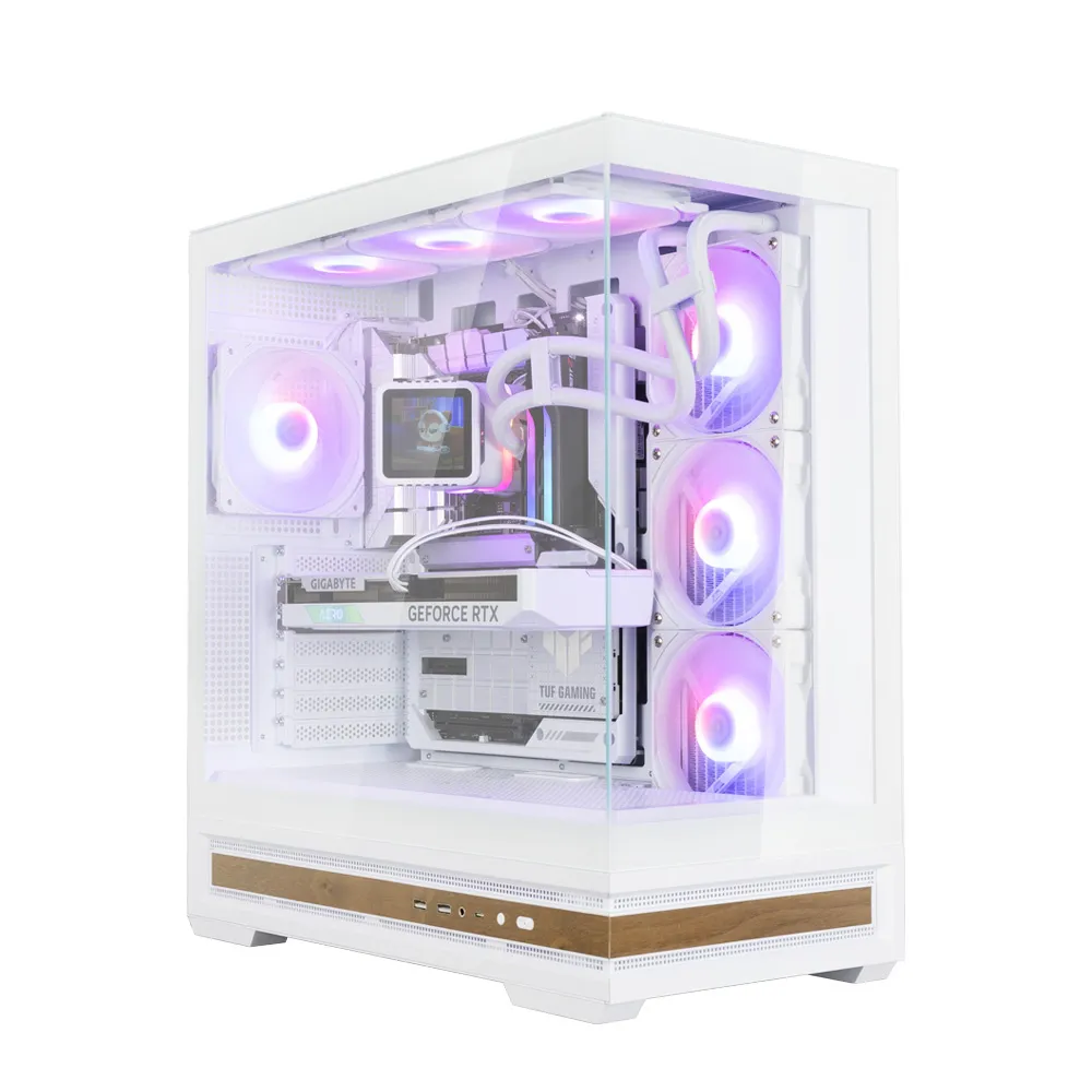 ZALMAN P40 NAMU WHITE Midi-Tower Case with window, White