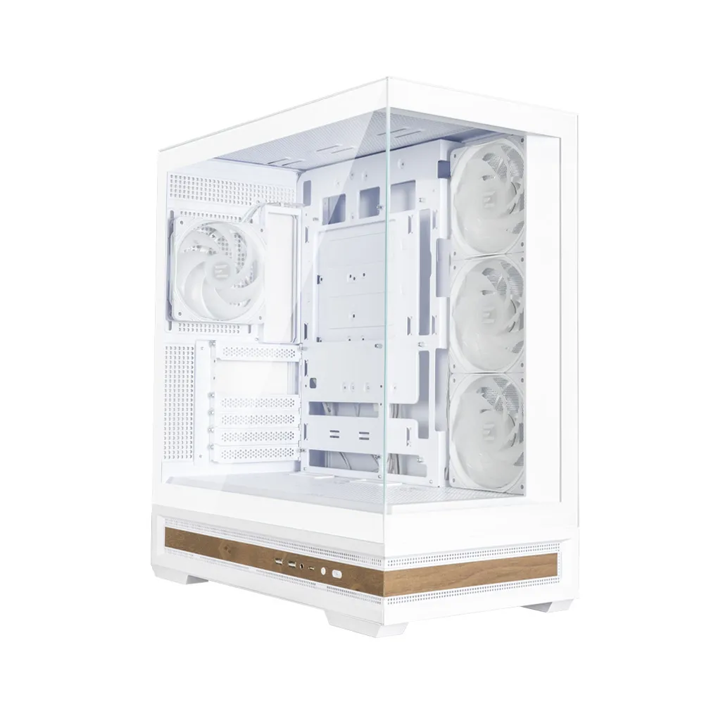 ZALMAN P40 NAMU WHITE Midi-Tower Case with window, White