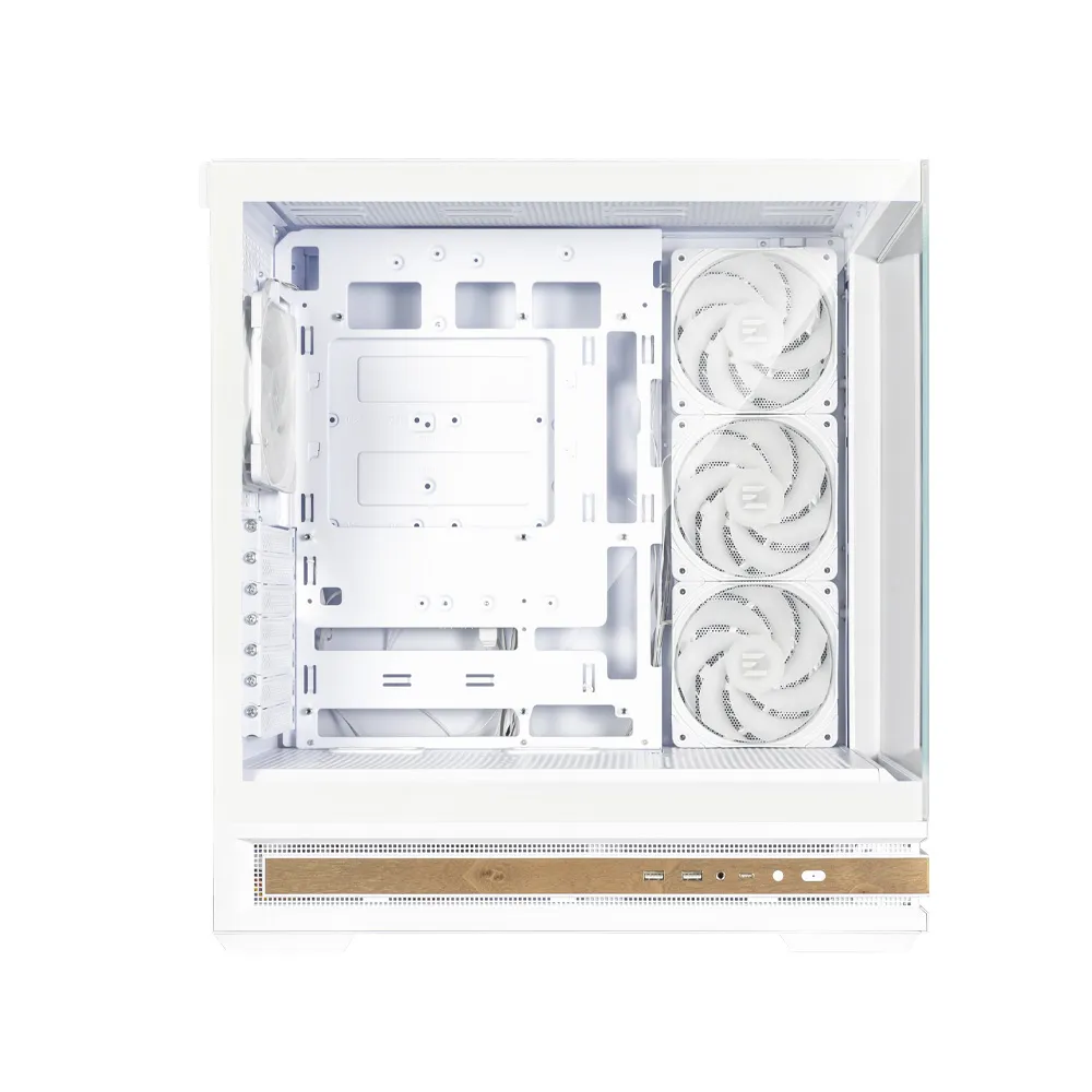 ZALMAN P40 NAMU WHITE Midi-Tower Case with window, White