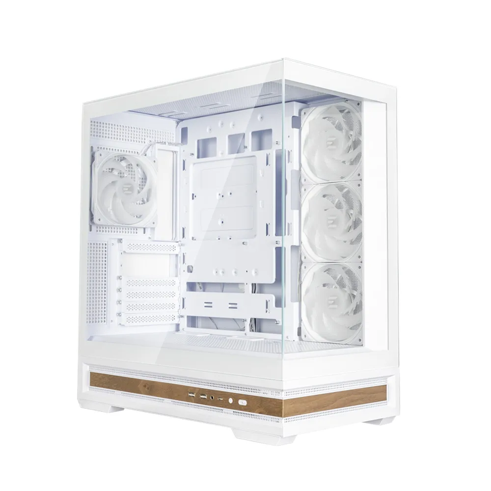 ZALMAN P40 NAMU WHITE Midi-Tower Case with window, White