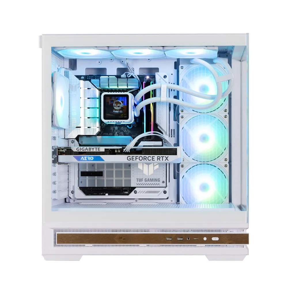 ZALMAN P40 NAMU WHITE Midi-Tower Case with window, White