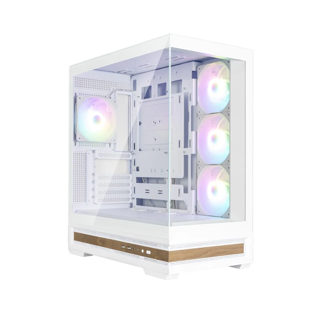 ZALMAN P40 NAMU WHITE Midi-Tower Case with window, White