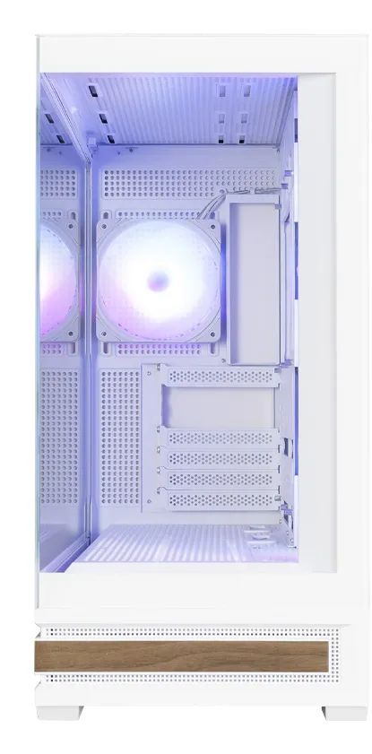 ZALMAN P40 NAMU WHITE Midi-Tower Case with window, White