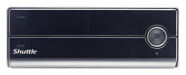 Shuttle XPC Slim Barebone, Socket LGA1151, max 32GB RAM, 2x2,5", svart